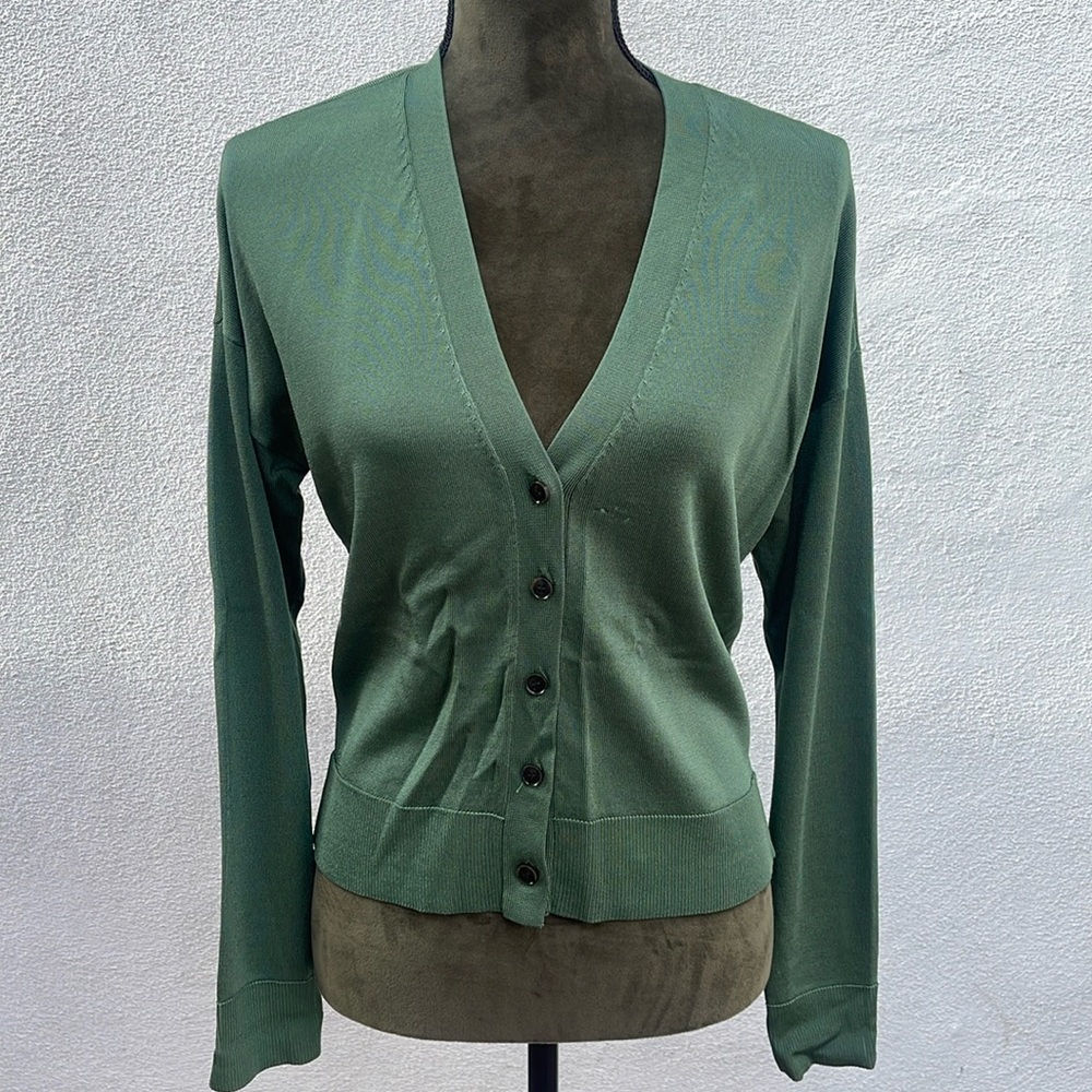 Ann Taylor Shiny Cardigan